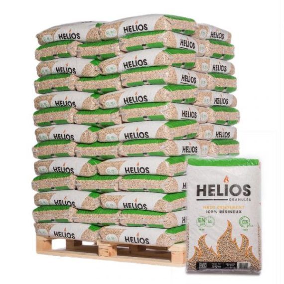 Pellet Helios – Palete de 65 Sacos de 15 KG